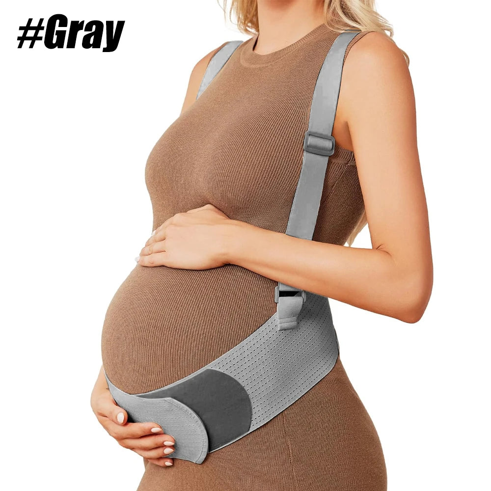 Belly Bands for Pregnant Women,Breathable Pregnancy Belly Support Belt with Adjustable Straps,Back Support,Pelvic Support Belt