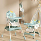Baby Highchair Dining Chair Baby Eating Foldable Seat Multifunctional Lift Baby Dining Table Chair