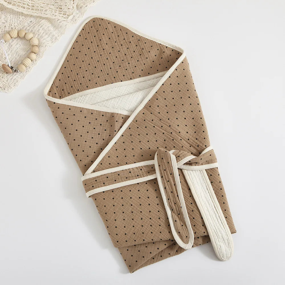 4 Layer Muslin Baby Swaddle Blanket for Newborn Bedding Quilt Swaddling Wrap Soft Bath Towel Babies Accessories