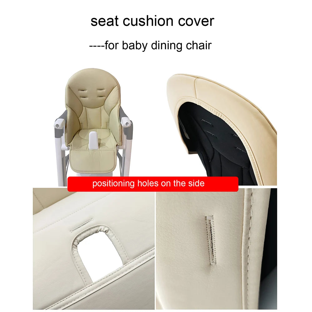 Highchair Seat Cushion For Peg Perego Siesta Prima Pappa Zero3 Dinner Chair With Harness Shoulder Crotch PAD Baby Accessories