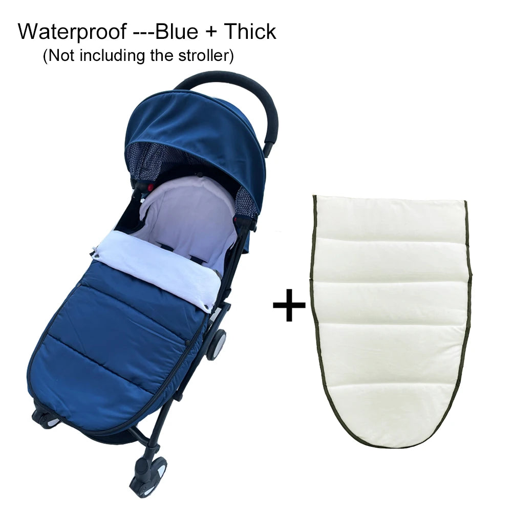 Universal Pushchairs Footmuff, Stroller Accessory Compatible with Babyzen YOYO, YOYO2 & YOYO3 strollers - Soft Lining & Fabric