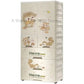 Plastic Baby Storage Cabinet Simple Cartoon Children's Wardrobe For Girls Bedroom Home Infant Storage Home Furniture
