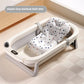 Intelligent warm baby bathtub lengthened and widened baby bathtub home foldable bathtub can sit and lie on baby bathtub