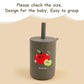 Toddler Feeding Bottle – Silicone Straw Cup for Kids