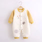 Winter Unisex Fashion Long Sleeve Baby Boy Girl Romper 100%Cotton Soft Jumpsuit