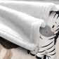"Adorable Safari Animals Blanket, Soft Fleece with Giraffe, Elephant, Lion and Zebra for Kids Room Decor"
