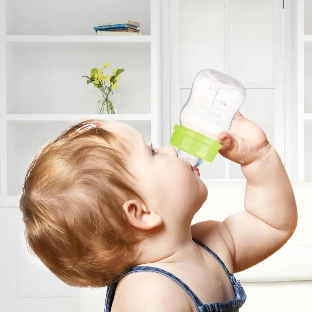 Infant Feeding Bottle | Mini 60ML, BPA-Free, Milk & Juice Feeder