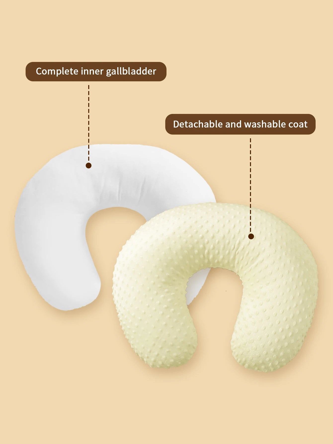 Multi-Functional Breastfeeding Pillow, Nursing Pillow, Convenient for Breastfeeding Lumbar Support Cushion