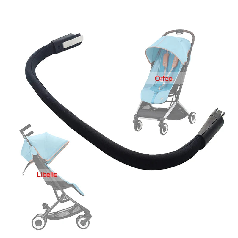 Stroller Armrest For Cybex Libelle Libelle2 Orfeo Pro Buggy Bumper Bar Safety Fence Kinderwagen Handrail Flexible Foldable