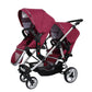 Twin Stroller Foldable Stroller High View Stroller Sit or Lie Down Double Multifunction Trolley Baby Products Strollers Trolleys