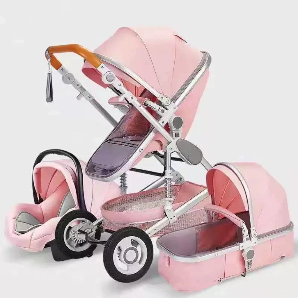 Hot 2025 Baby Stroller – Foldable, High View & Travel