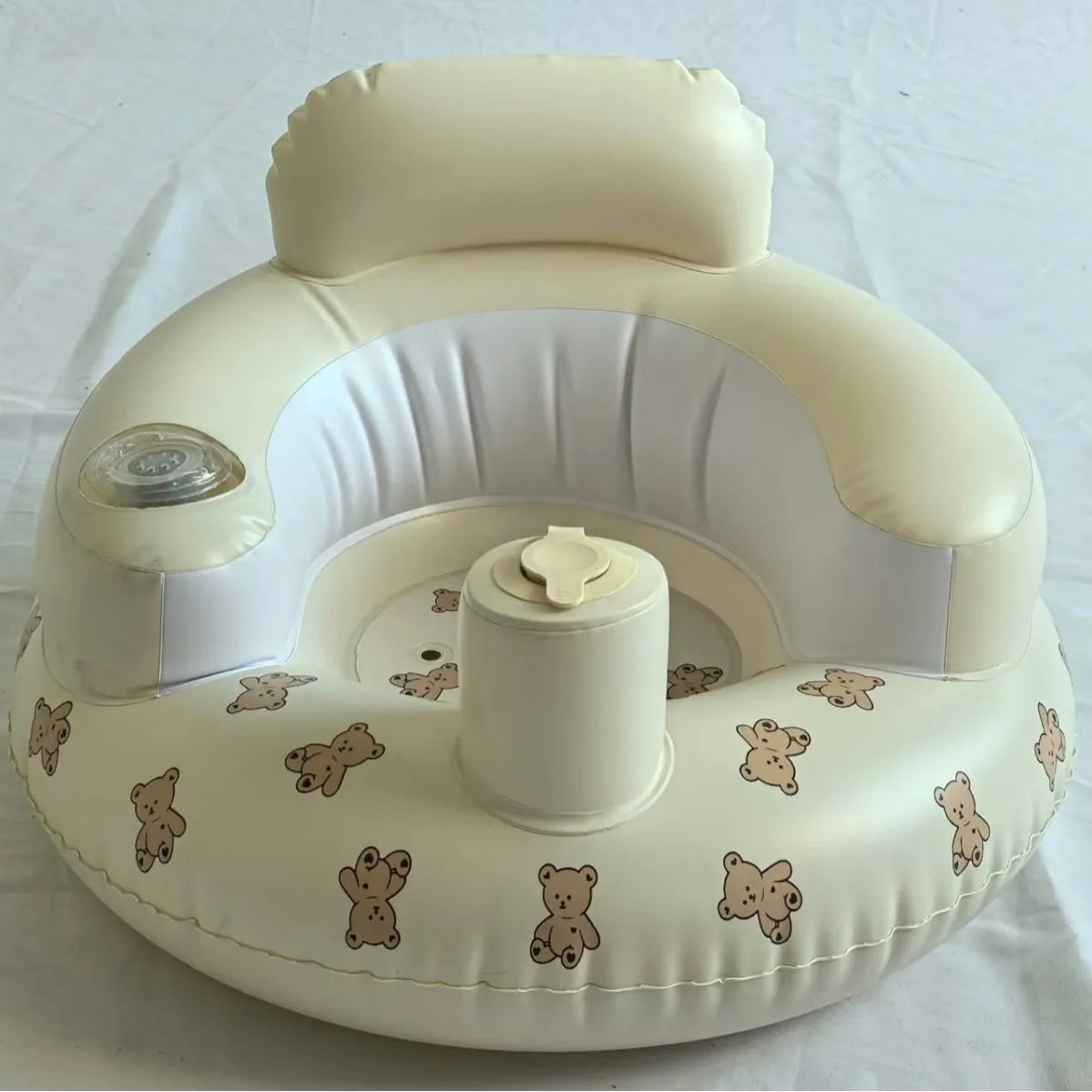 Sleek & Safe Inflatable Baby Chair – Foldable Sofa & Learning Seat for Comfort & Fun