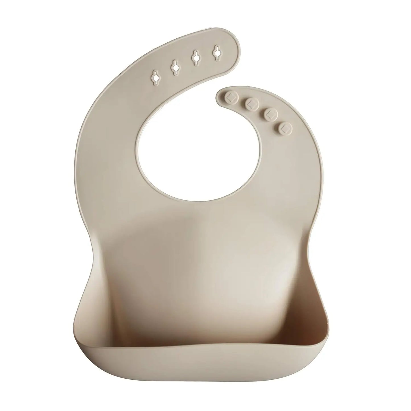 New Hot Adjustable Fit Waterproof Silicone Baby Bib with Crumb Catcher Pocket Easy To Clean and Comfortable To Wear
