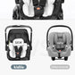 Kidilo 3-in-1 Baby Car Seat Stroller, One Button Fold & Detachable Basket