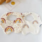 Baby Bib Waterproof Newborn Burp Cloths Cotton Girls and Boys Work Bibs Cute Print Soft Newborn Baby Gift Feeding Accessories
