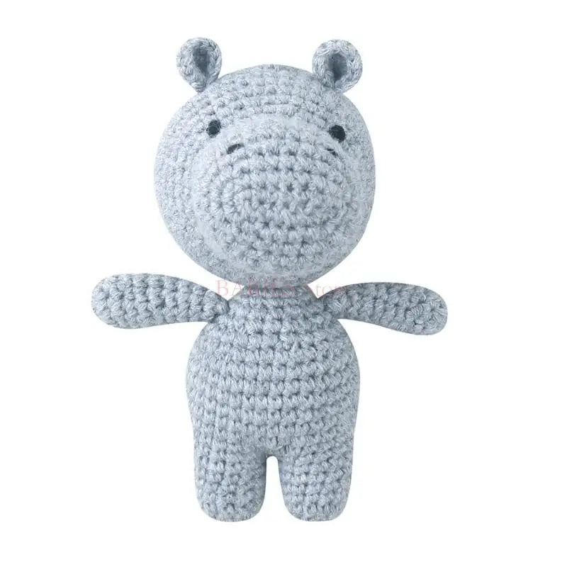 Knitted Animal Plush Toy – Soft Sleep Toy for Babies