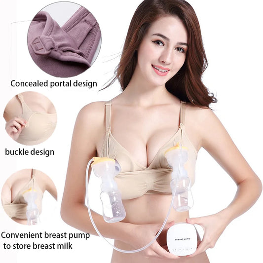 Hands-Free Nursing & Maternity Bra – All-Day Breastfeeding Comfort
