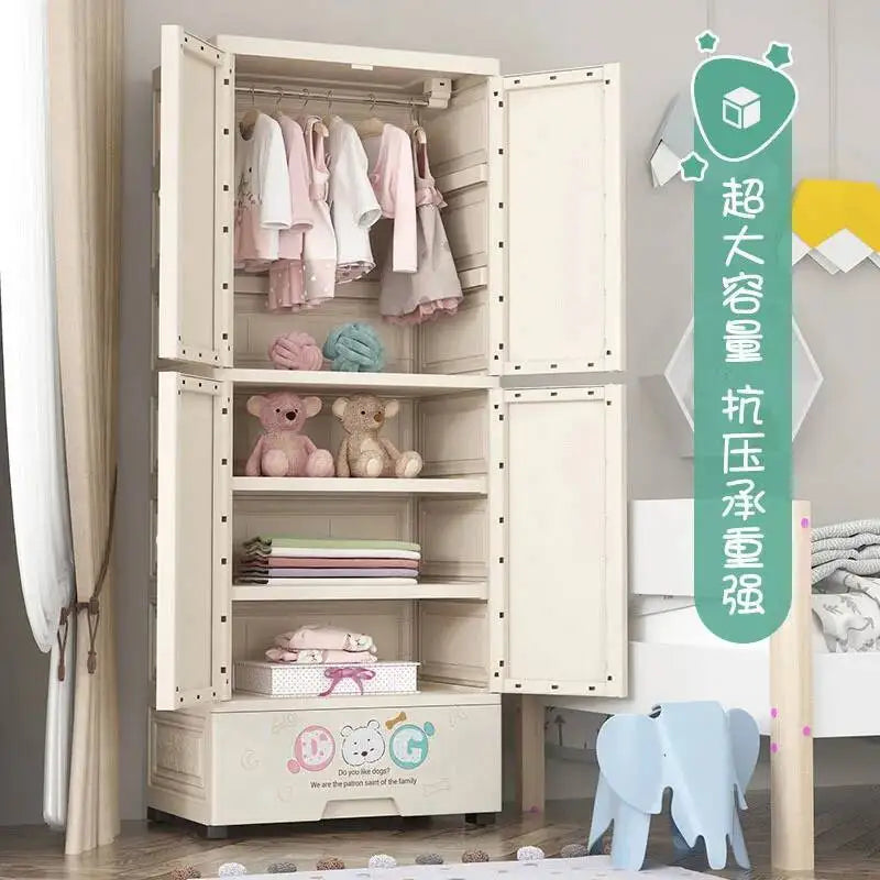 Luxury Wardrobe Clothes Closet Baby Cupboard Sliding Door Wardrobe Bathroom Cabinets Armario Organizador Bedroom Furniture