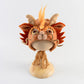 Cute Fox Flower Bonnet Newborn Wool Felt Photo Prop