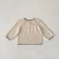 INS Spring, Autumn, Winter Fashion Single Item Girl Baby Sweater Cardigan Baby Sweater Herringbone Jacquard Knitted Coat