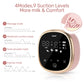 NCVI Double Electric Breast Pump, LED Display, 10pcs Breastmilk Storage Bags