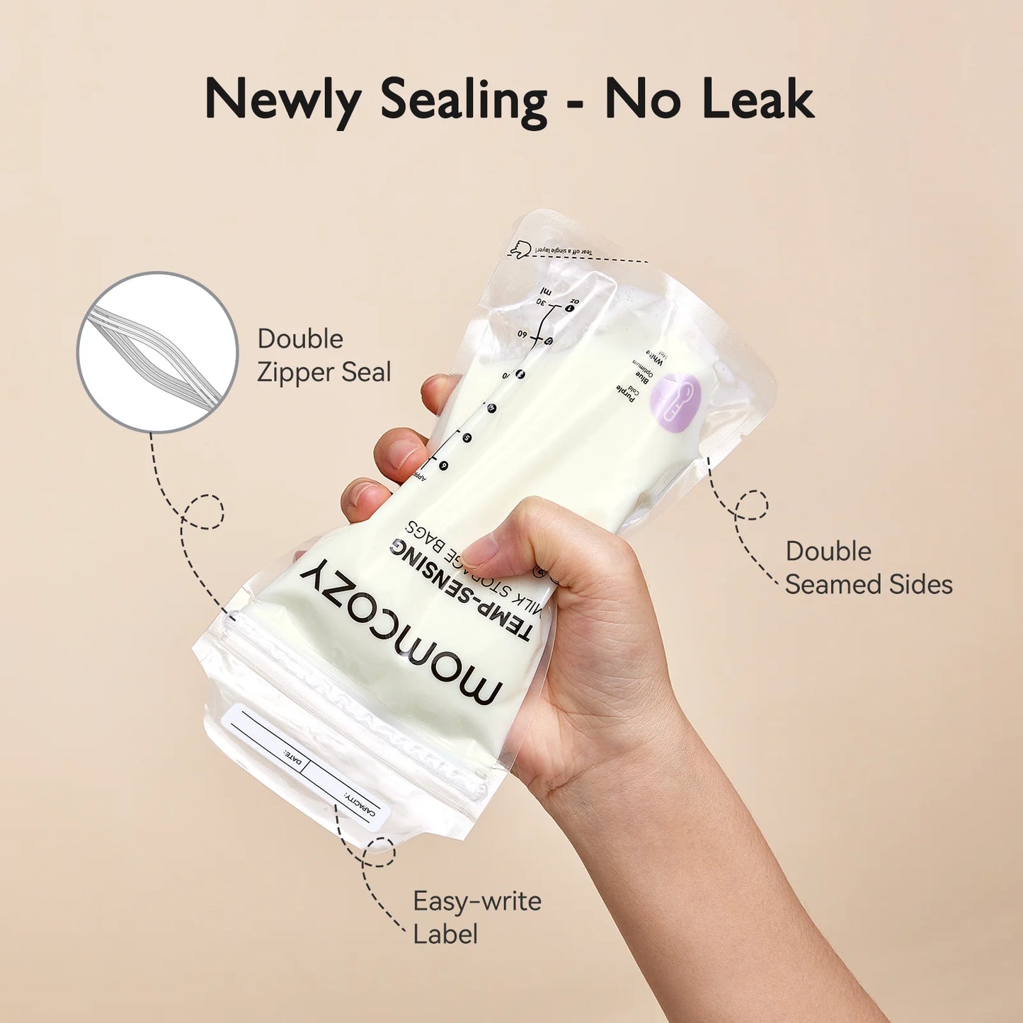 Momcozy Disposable Breastmilk Storing Bags
