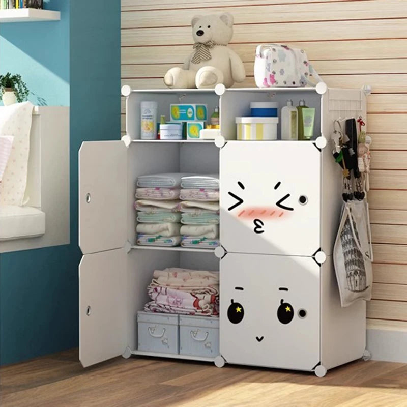 Partitions Baby Closet Living Room Nightstands Nightstands Makeup Exterior Armario Wardrobe Modular Vestidores Salon Furniture
