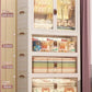 Baby’s Bedroom Closets Wardrobe Clothes Folding Bins Transparent Visual Cabinets Stable Load-bearing Clothes Organizer Rack