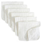 6pcs/lot Muslin 6 layers Cotton Soft Baby Towels Baby Face Towel Handkerchief Bathing Feeding Face Washcloth Wipe Burp Cloth