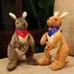 Simulation Kangaroo Plush – Mum & Baby