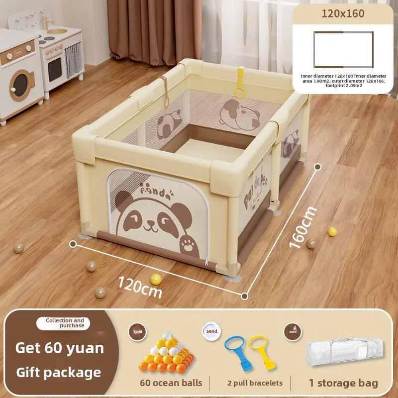 Non-Toxic Baby Playpen with Crawling Mat