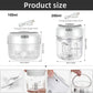 Baby Mini Wireless Electric Food Mixer 100ml/250ml Portable Chopper Usb Charging Ginger Chili Vegetable Masher Machine Kitchen