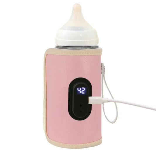 Portable Baby Milk Bottle Insulation Sleeve Stroller Cart Milk Bottle Warmer Bag  Infant Outdoor Travel Accessories