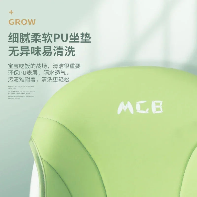 Factory Multi-functional Adjustable Foldable Baby High Chair For Feeding Chair With Big Bag And Safety Belt