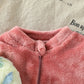 2Pcs New Baby Girl Girls Thick Romper Warm Winter Long Sleeve Newborn Infant Baby Fleece Romper Jumpsuit Soft Clothes For 1-24M
