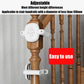 Baby Gate Banister Adapter Baby Gate Mounting Hardware 2 Pieces Toddler Care Security Hardware Fittings For Indoor Stairway