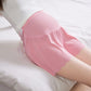 Elegant Ice Silk Maternity Safe Leggings for Summer Breathable Stretchy Waisted and Suitable Daily Casual Wear During Pregnancy