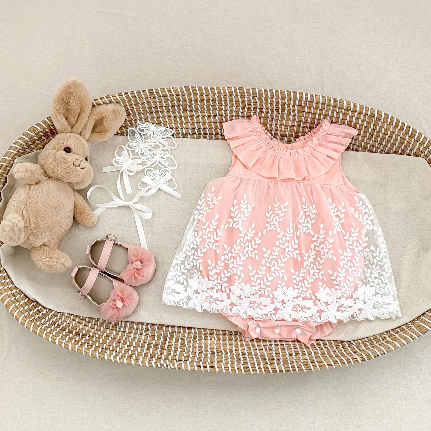 Summer new baby clothes for 0-3 years old, fashionable baby girl suspenders,exquisite soft yarn jumpsuit princess style jumpsuit