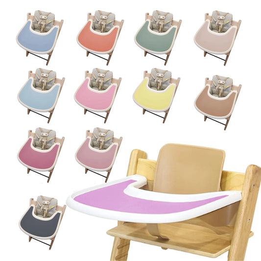 1pcs-Easy To Clean Trip Trap Placemat Silicone Baby Dining Feeding Mat Highchair Flat Tray Placemat For Baby