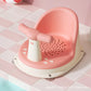 Baby Bath Seat – Adjustable Shower Stand for Young Kids