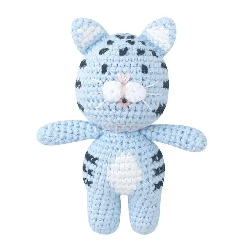 Knitted Animal Plush Toy – Soft Sleep Toy for Babies