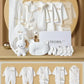 16/18/19/21/22pcs Newborn Clothes Set Angel Wing Baby Clothing Suit Pure Cotton 0-1Y Kids Unisex Infants Underwear Set No Box