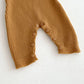 Knit Baby Overalls Romper Multi-Earthy Color Adjustable Buttons Autumn Winter New Outfit 0-3Y Kids Clothing