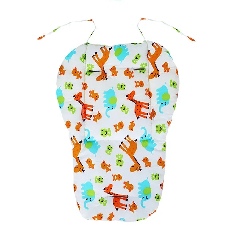 Baby Kids Highchair Cushion Pad Mat Booster Seats Cushion Pad Mat Feeding Chair Cushi on Pad Stroller Cushion Mat Cotton Fabric