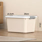 Baby’s Bedroom Closets Wardrobe Clothes Folding Bins Transparent Visual Cabinets Stable Load-bearing Clothes Organizer Rack