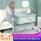 Electric Automatic Baby Swing Chair Smart Soothing Newborn Infant Bedside Crib Foldable Baby Bed Children Supplies