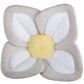 Blooming Bath Lotus Baby Bath Seat Plush Minky Baby Sink Bathtub Mat Cushion Safe Flower Seat for Newborns