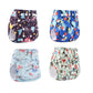 Babyland Reusable Cloth Diapers – 4-Pack Waterproof & Eco-Friendly for Sensitive Skin