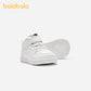 Balabala Low - top Boots Boys and Girls 2025 New Pure White Canvas Shoes