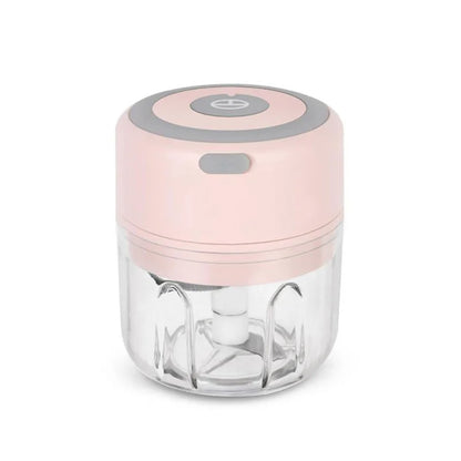 Small Size Usb Rechargeable Mini Galric Chopper Pepper Sauce Maker Small Food Processor Food Chopper